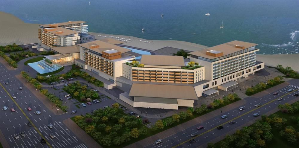 Le Meridien Qingdao West Coast Bagian luar foto